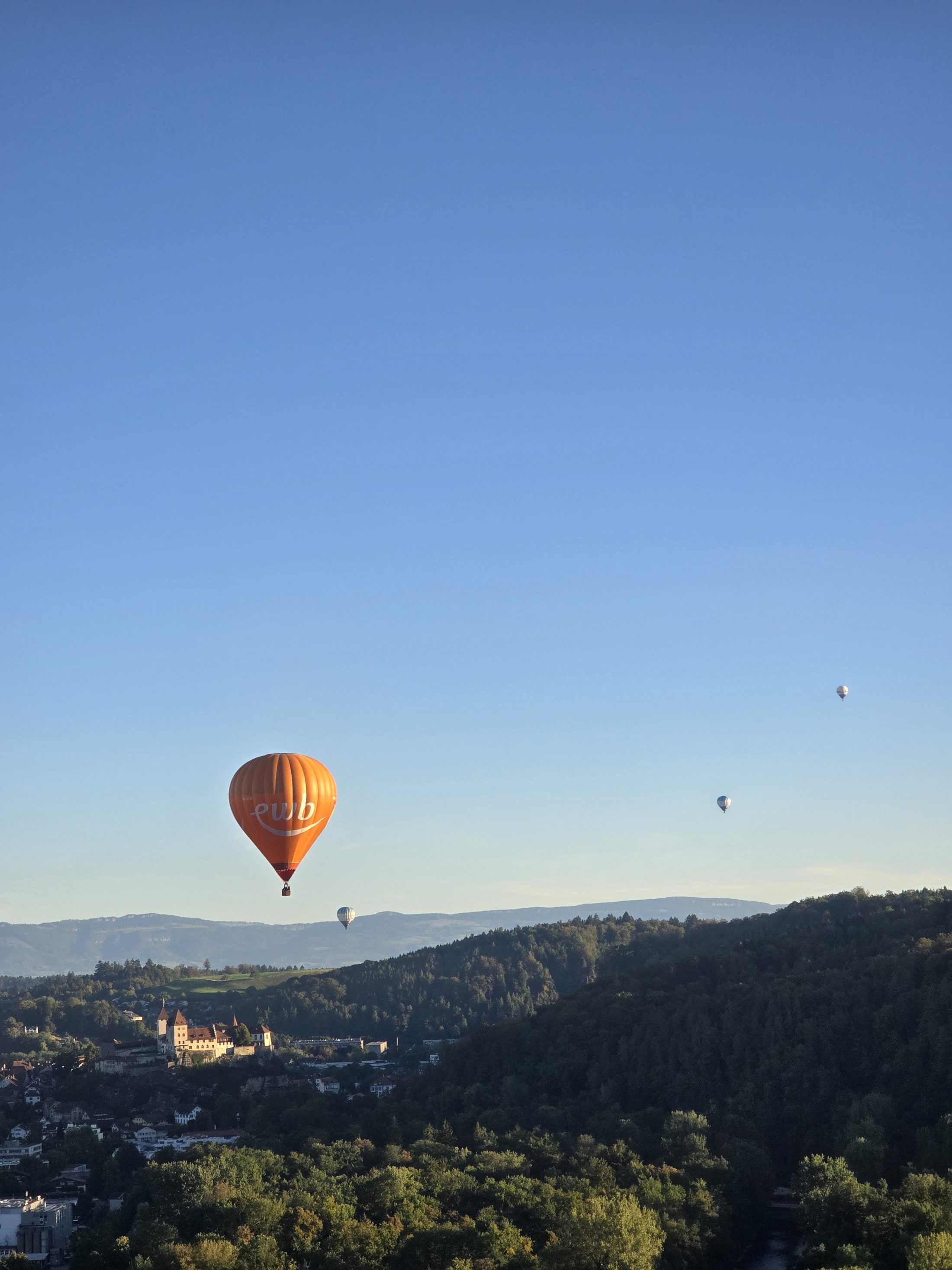 Tiefbohrbär, Betriebsausflug – Ballonfahrt