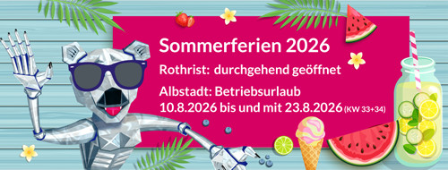Tiefbohrbär, Sommerurlaub 2026!
